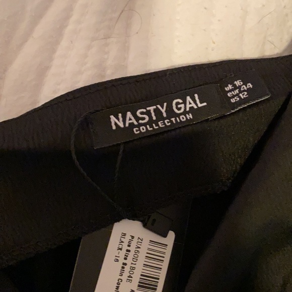 NWT NASTY GAL SATIN GOWN - Picture 2 of 3